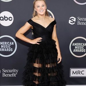 Camille La Vie long dress in dark burgundy size 4